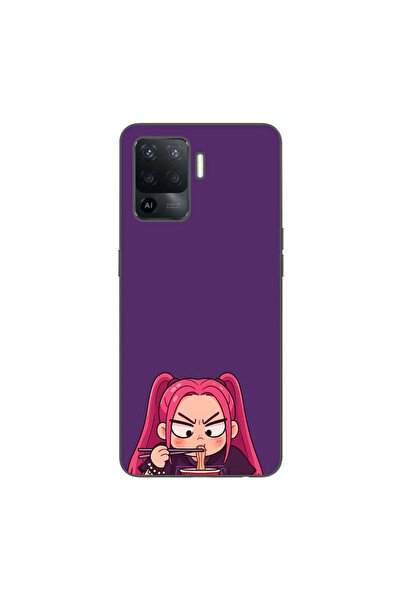 OEM Husa compatibila cu Oppo Reno5 Lite Silicon Gel Tpu Model KPop Demon Hunt...