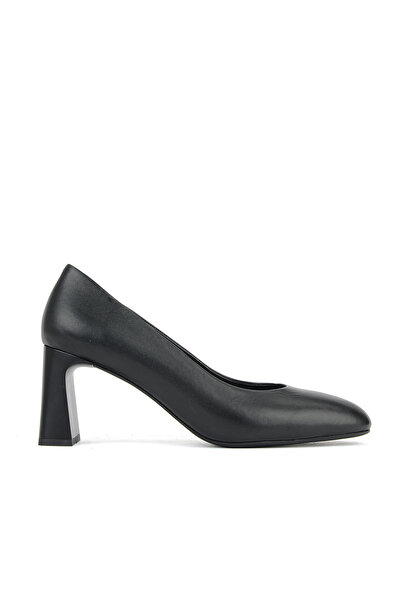 Ziya , Pantofi cu toc din piele naturală pentru femei 1611059Z1315 Negru
