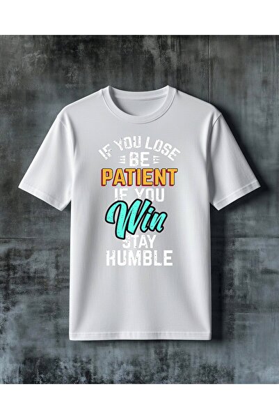 COMVİCHO Patient Will Printed Oversize T-Shirt