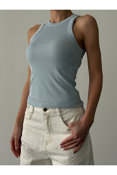 RUZ STUDIOS Wide Piping Tank Top