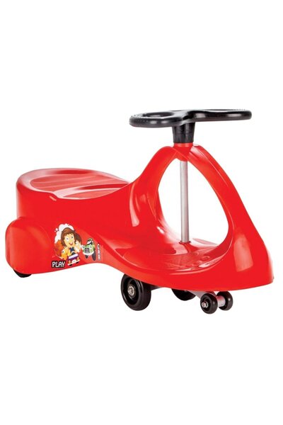 PİLSAN PlasmaCar fara pedale Play Car Red, usor si portabil, greutate maxim s...