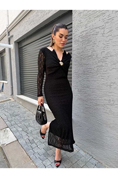 ROUPAS COLLECTİON Özel Tasarım Dantel Elbise