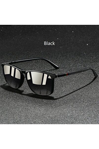 choice2 Black Fashion Colorful stripes Vintage Square Sunglasses For Men Wome...