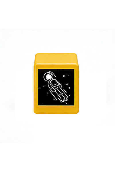 choice2 Yellow Intelligent Weather Clock Ultra Full Screen Animation Multi da...