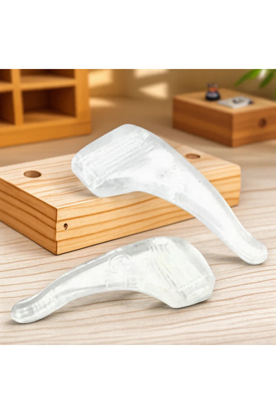 Choice 5 Pairs Clear 5 Pairs Silicone Glasses Ear Hooks Anti Slip Eyeglass Te...