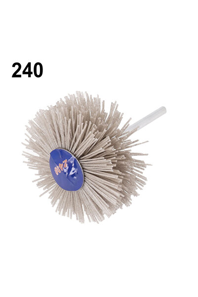 Choice3 240 1pc 80-600# Abrasive Nylon Wheel Brush Woodwork Furniture Polishi...
