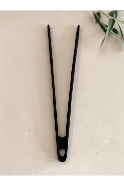 Multiamo Hard Tip Heat Resistant Fireproof Non-Stick Silicone 30 cm Tongs