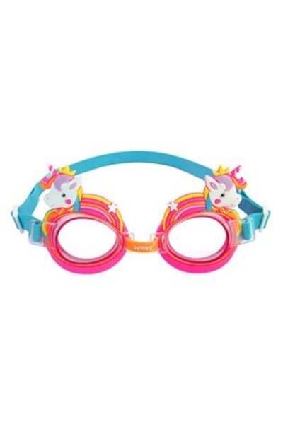 OEM Ochelari de înot pentru copii, Unicorn roz, 3-6 ani