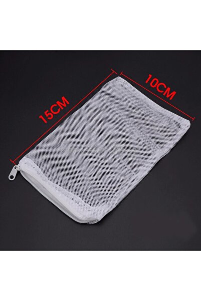 Choice6 10pcs 10x15cm 5/10Pcs Aquarium Filter Net Bags Reusable Fine Filter M...