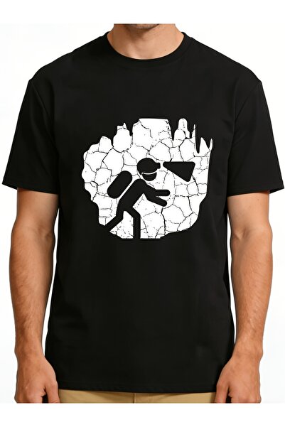 yiou trendy clothing تيشيرتات مطبوعة بتصميم استكشاف الكهوف للرجال والنساء