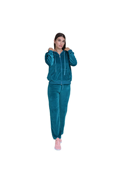Target Womens Sweatsuit Set: High Hoodie Jacket in Velour XS