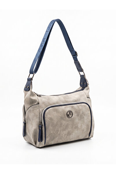 H&D COLLECTİON Miami Polo Club Multi-Compartment Crossbody Bag 26/19 cm