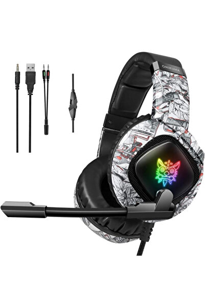 Primo Plus K19 Wired Gaming Headset Over Ear Headphones Noise Canceling E-Spo...