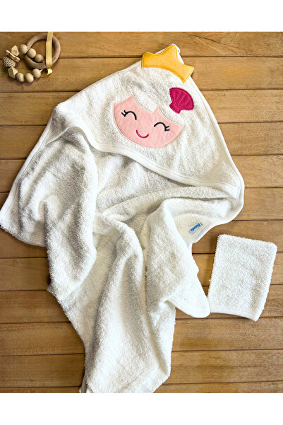 Buude Kids Cotton 80×80 Mermaid Baby Towel / Swaddle