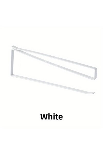 Choice1 WHITE 1pc 1Pc kitchen tissue rack without punching cabinet iron roll ...