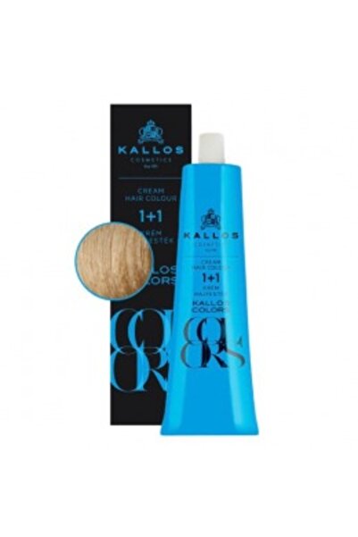 Kallos Vopsea Permanenta - Colors Cream Hair Colour, nuanta 10F Blond Luminos...