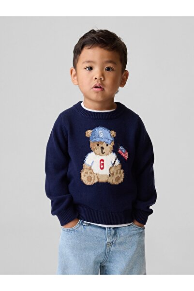 GAP Erkek Bebek Lacivert Brannan Bear Americana Kazak