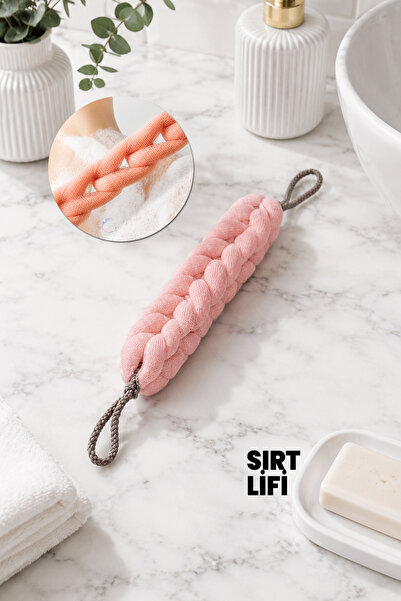 Destpak Back Scrubber - Flexible Extra Quality - Extra Weight - Knitted Handl...