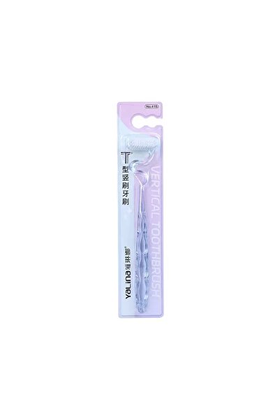 Choice3 Blue New Soft S-shaped Toothbrush Oral Care Massage Vertical Toothbru...