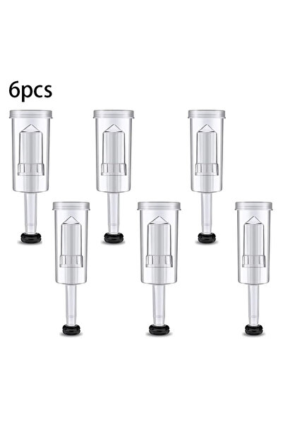 choice2 6pcs Plastic Airlock Homebrew Airlock Set with Silicone Grommets for ...
