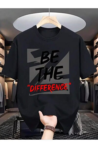 LOTS MODA Difference Printed Unisex Oversize T-Shirt