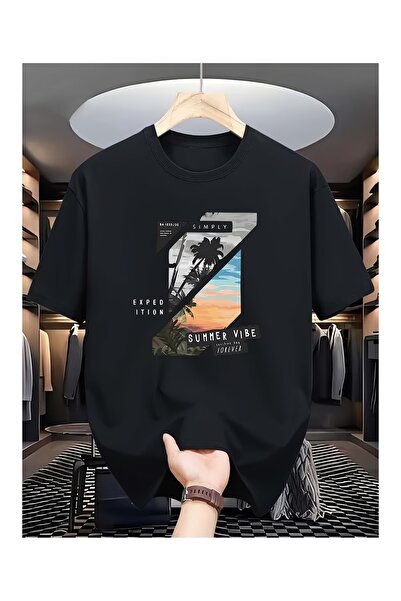 LOTS MODA Difference Printed Unisex Oversize T-Shirt