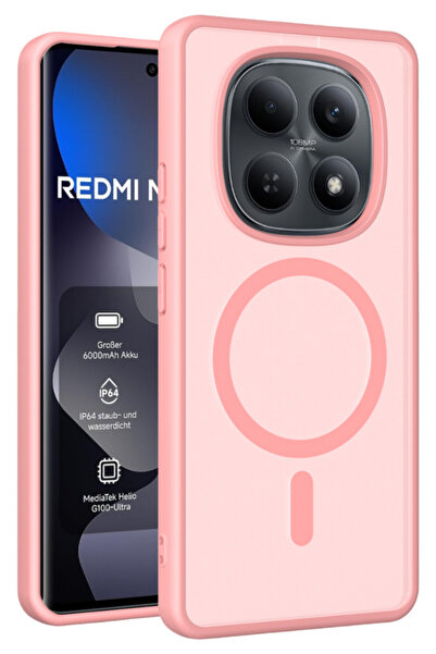 Rivor Redmi Note 15 Pro 4G Uyumlu Kılıf Kamera Yükseltili Magsafe Şarj Özelli...
