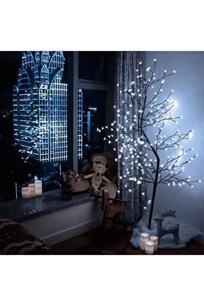 NO BREND Decorative LED Christmas tree CCLIFE 180 cm – cherry blossoms, 200 L...