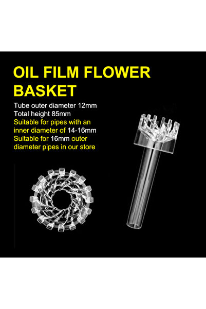 Choice11 12mm A Acrylic Lily Pipe Spin Inflow Outflow Water Plant Tank Filter...
