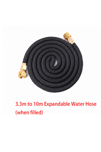 Choice7 3.4m to 10m black Water Plated Copper Household Garden Water Hose 3 t...