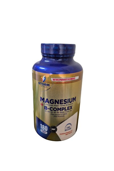 STORM VİTALS Magnesium B Complex 180 Tablets