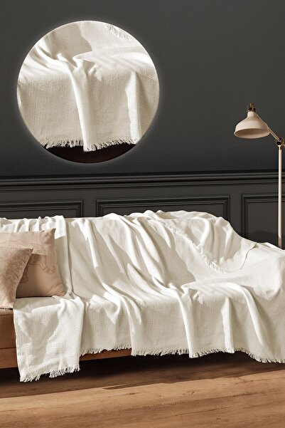 FARİKA Sofa Cover Size: 170 X 205 Cm Ecru
