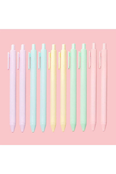 Choice5 black Mix-10Pcs 10 Pcs/Set Kawaii Candy Colored Gel Pen Creative Macr...