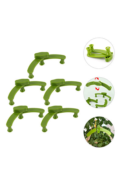 Choice 12.5X2CM Green 5 Pcs Universal Twist Clip Plant Fruit Tree Limb Spread...