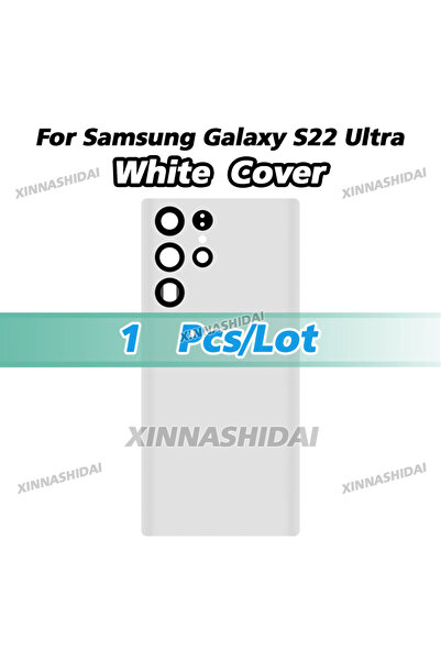 Choice3 white-1pcs 100% New Quality Back Battery Cover with Camera Lens - Rea...