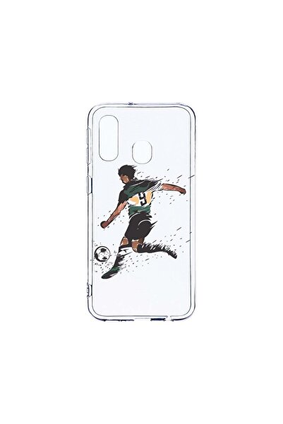 bestcase Διαφανής Θήκη Σιλικόνης 2MM, Συμβατή με Samsung Galaxy A40, Ποδόσφαι...
