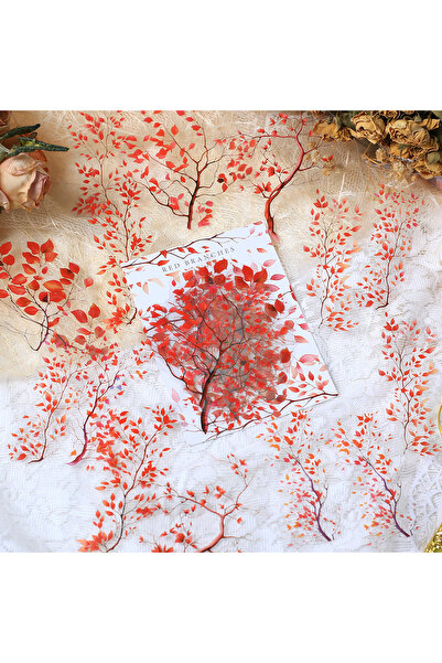 choice2 F 20pcs Leaves Branches PET Sticker Set for Scrapbooking Notebook DIY...