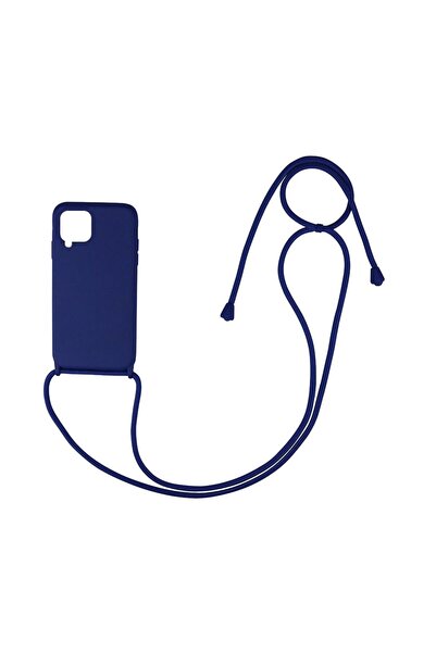 Sonique Θήκη Σιλικόνης με Κορδόνι CarryHang Xiaomi Redmi 9C Μπλε Σκούρο