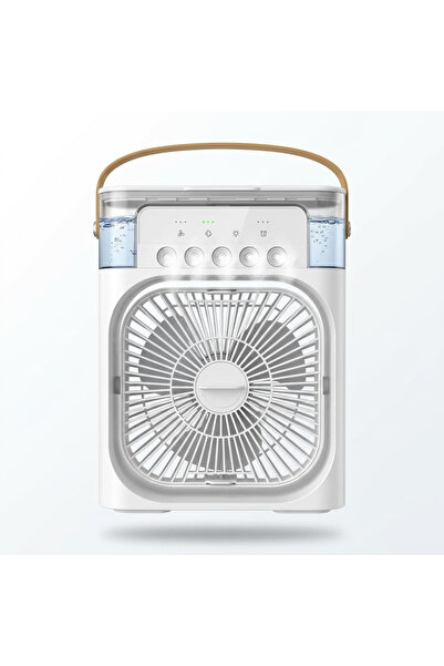 Lacoz Portable USB Air Cooler Fan with Water Tank Mini Evaporative Cooling Fa...