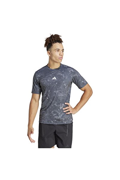 adidas Mens Short-Sleeve Power Workout Tee M