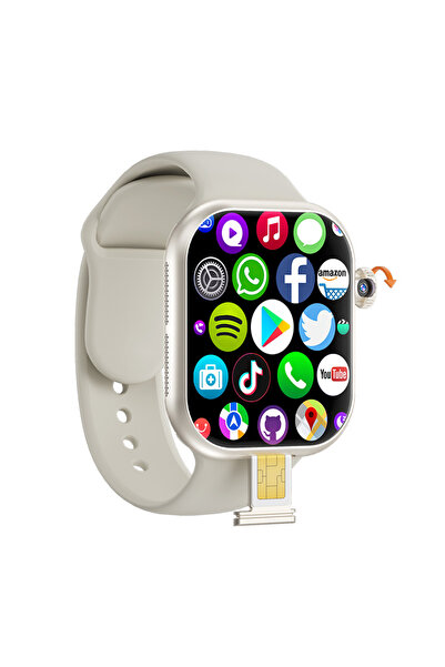 Choice6 4GB 32GB silver VP29 Smart Watch 5G Android 256GB Storage 4G/5G LTE S...