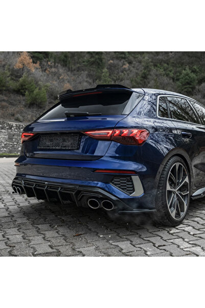 TMZ Garage Audi A3 8Y Sportback S-Line 2020-2024 Arka Flap Seti | Sportif Yan...