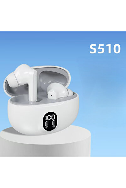 choice2 white S510 TWS Wireless Headphones Earphone Bluetooth-compatible 5.3 ...