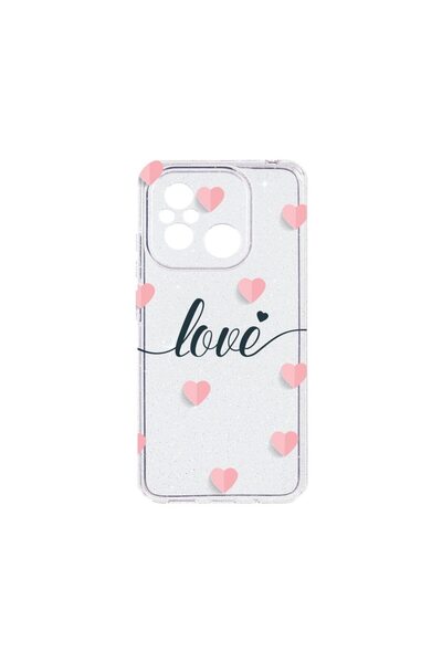 bestcase Husa BestCase¬Æ Crystal Glitter 2MM, Compatibila Cu Xiaomi Redmi 12C...