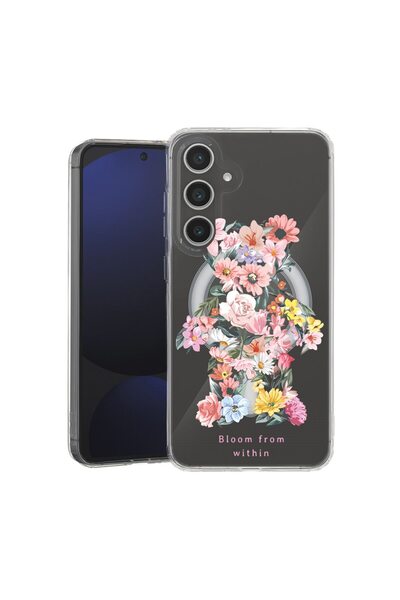 bestcase Husă pentru Samsung Galaxy A56 cu design Teddy Bear Bloom From Withi...