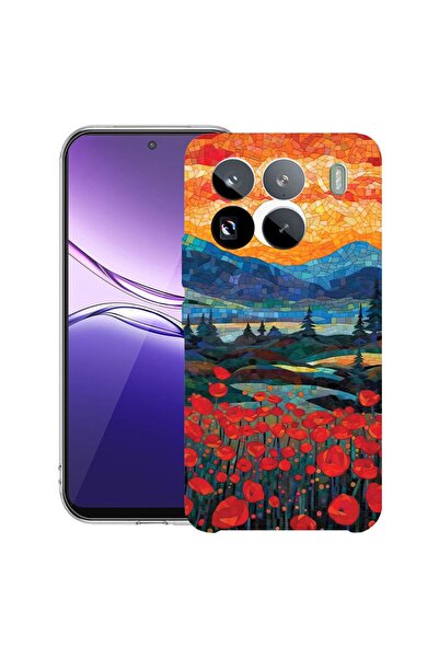 bestcase ¬Æ Husa Clear Slim Silicon Compatibila cu Xiaomi 15, Poppies in Suns...