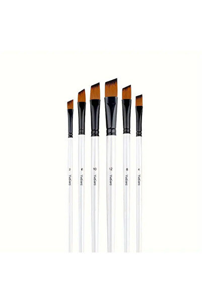 choice2 6 pcs Angular Yutiars Professional Artist Paint Brush Set - 6 PCS, Ny...