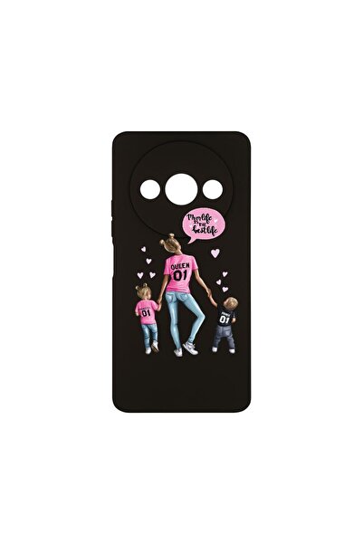 bestcase Λεπτή Θήκη Σιλικόνης 0.8MM, Συμβατή με Xiaomi Redmi A3, Σχέδιο Μαμά ...