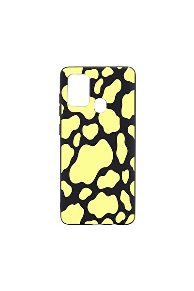 bestcase Husa Silicon, Compatibila cu Xiaomi Poco C40 / Redmi 10C, Yellow Cow...