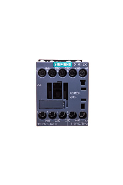 Siemens Auxiliary relay 2NO 2NC coil 110V 50-60Hz S00 screw connection SIRIUS...